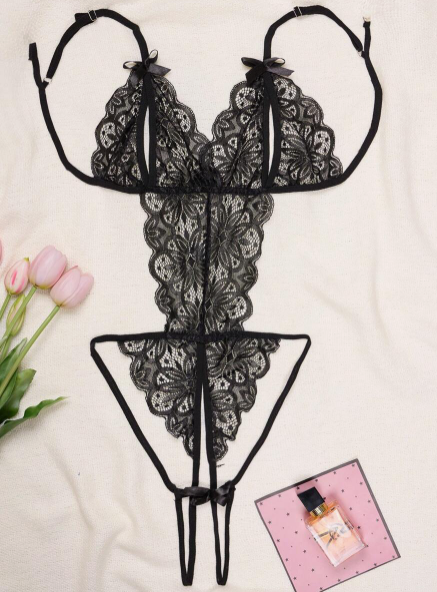 Body Midnight Temptation – Encaje Sensual Transparente